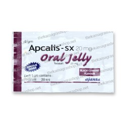 Apcalis SX 20 mg Oral Jelly Black Currant  Flavour