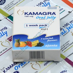 Kamagra 100 Oral Jelly 1 Week Pack 7 Assorted Flavours